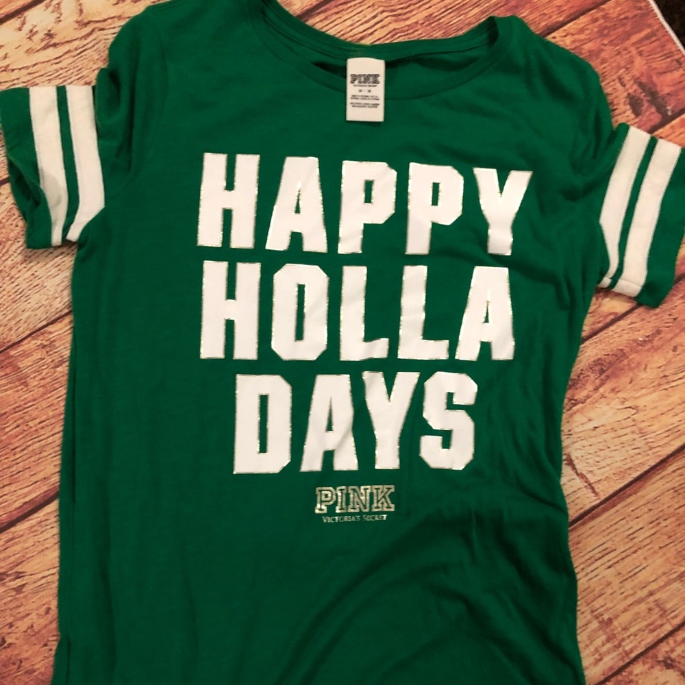 RESERVED holiday tee- small flaw